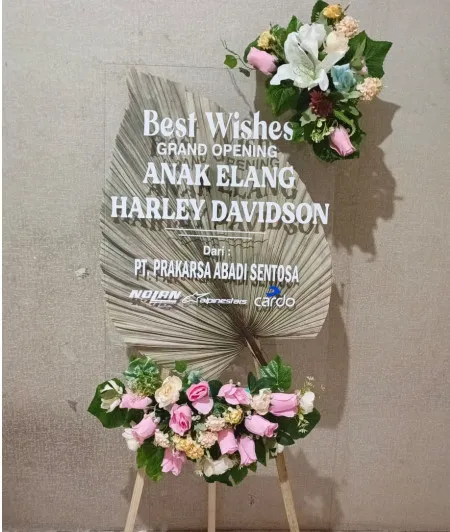 Papan Akrilik Ucapan Grand Opening Lamandau